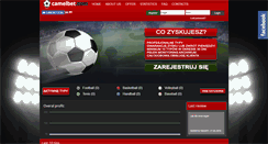 Desktop Screenshot of camelbet.com